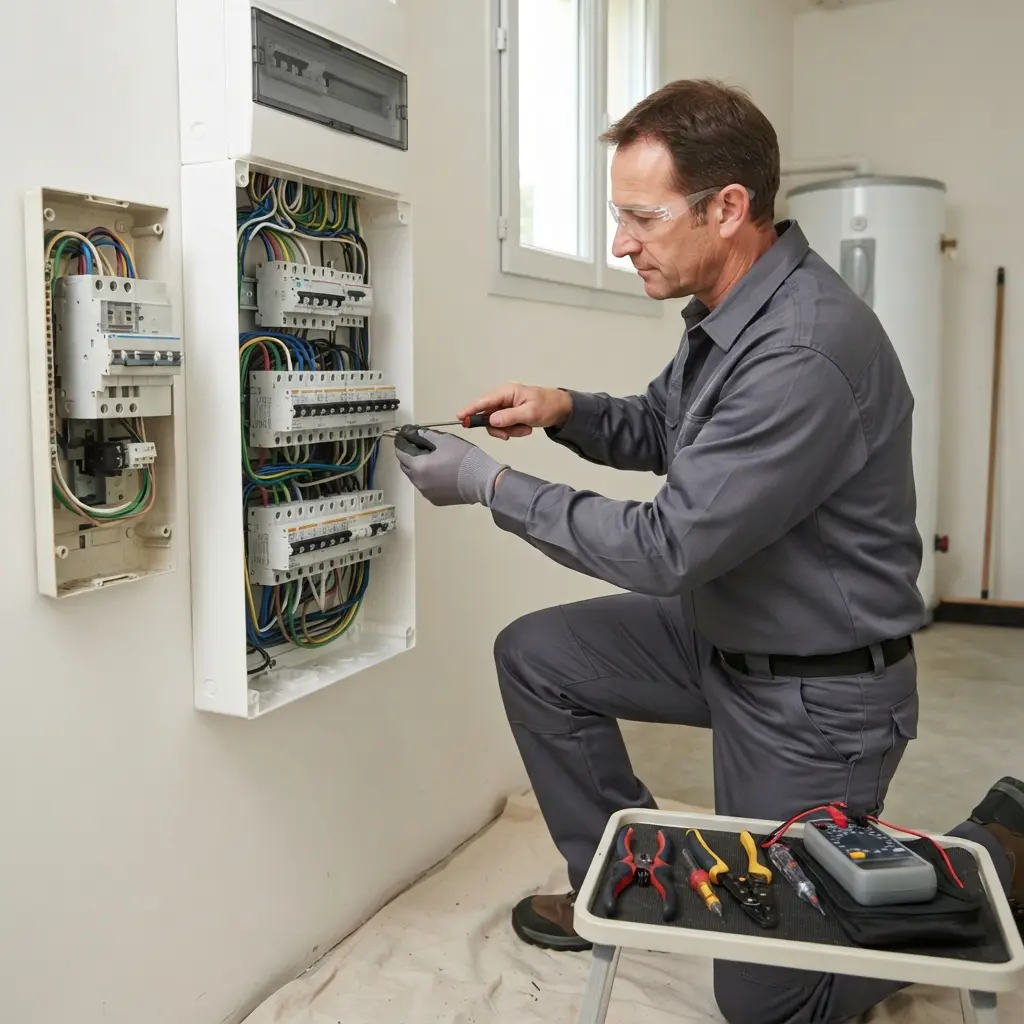 Retour à la sérénité après le remplacement de tableau électrique