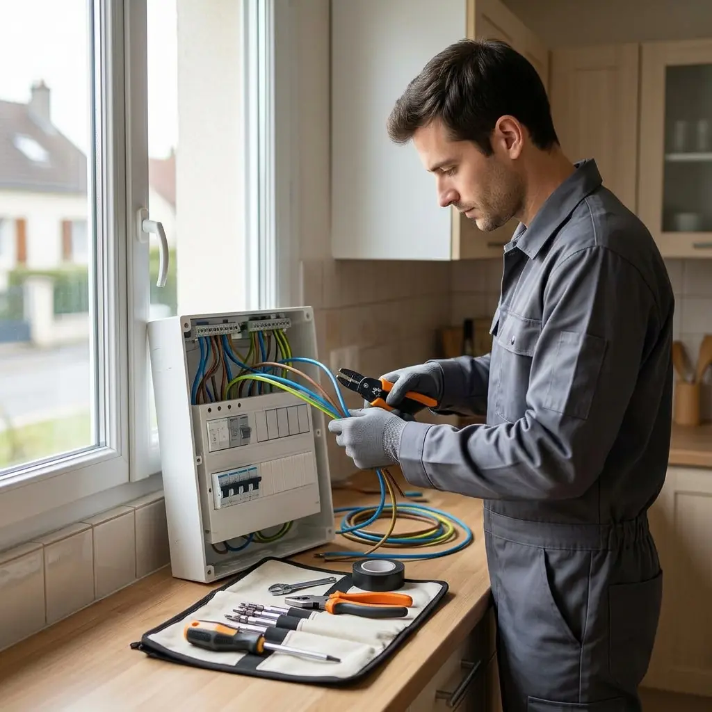 Rénovation électrique Fay-aux-Loges (45450)