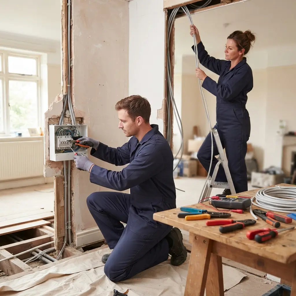 Notre méthode de rénovation électrique à Traînou