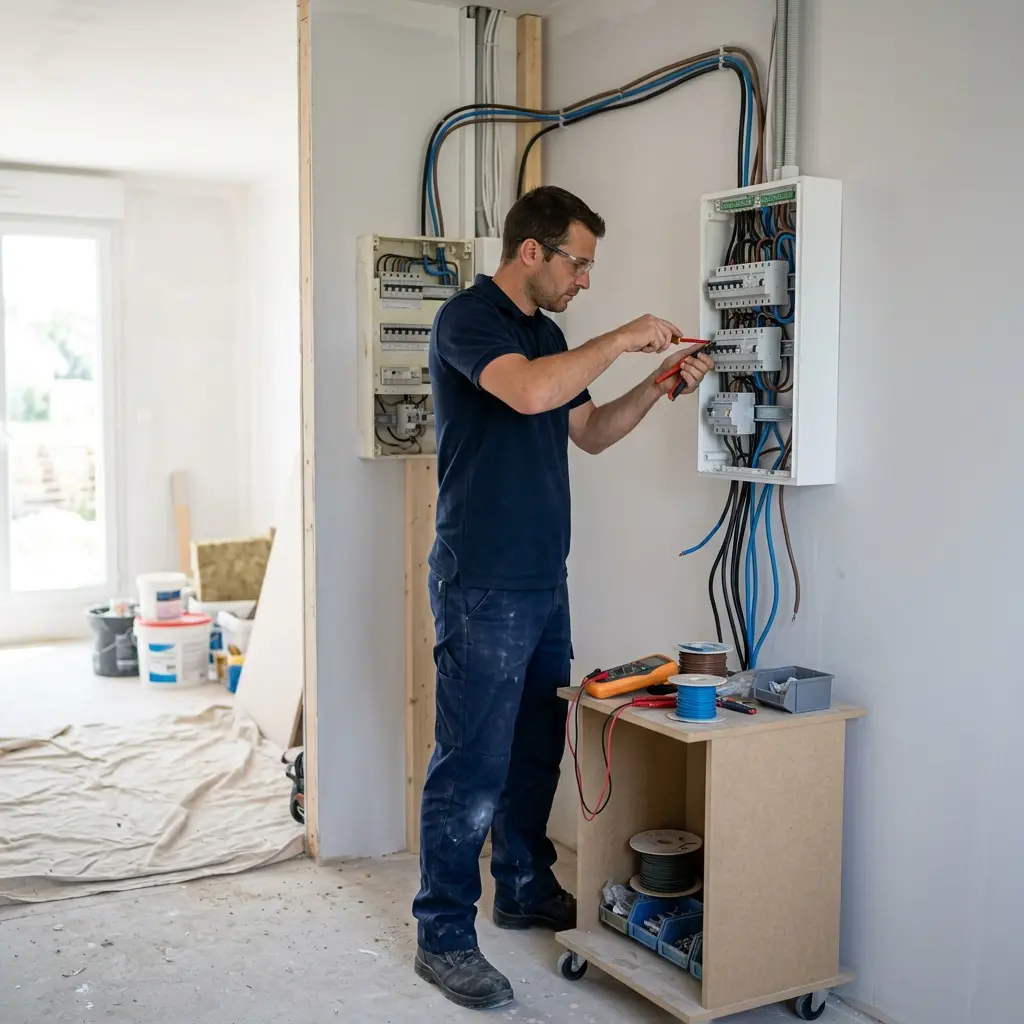 Rénovation électrique Gidy (45520)