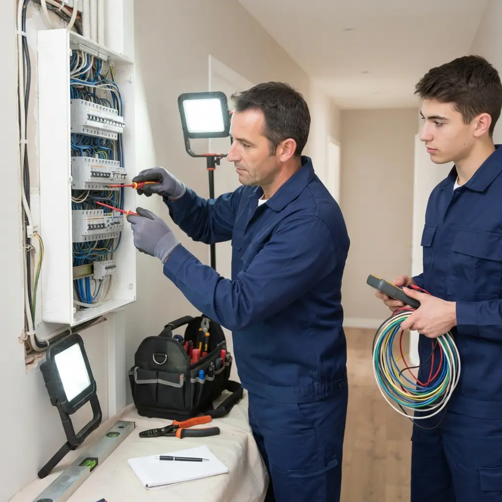 Rénovation électrique Vitry-aux-Loges (45530)