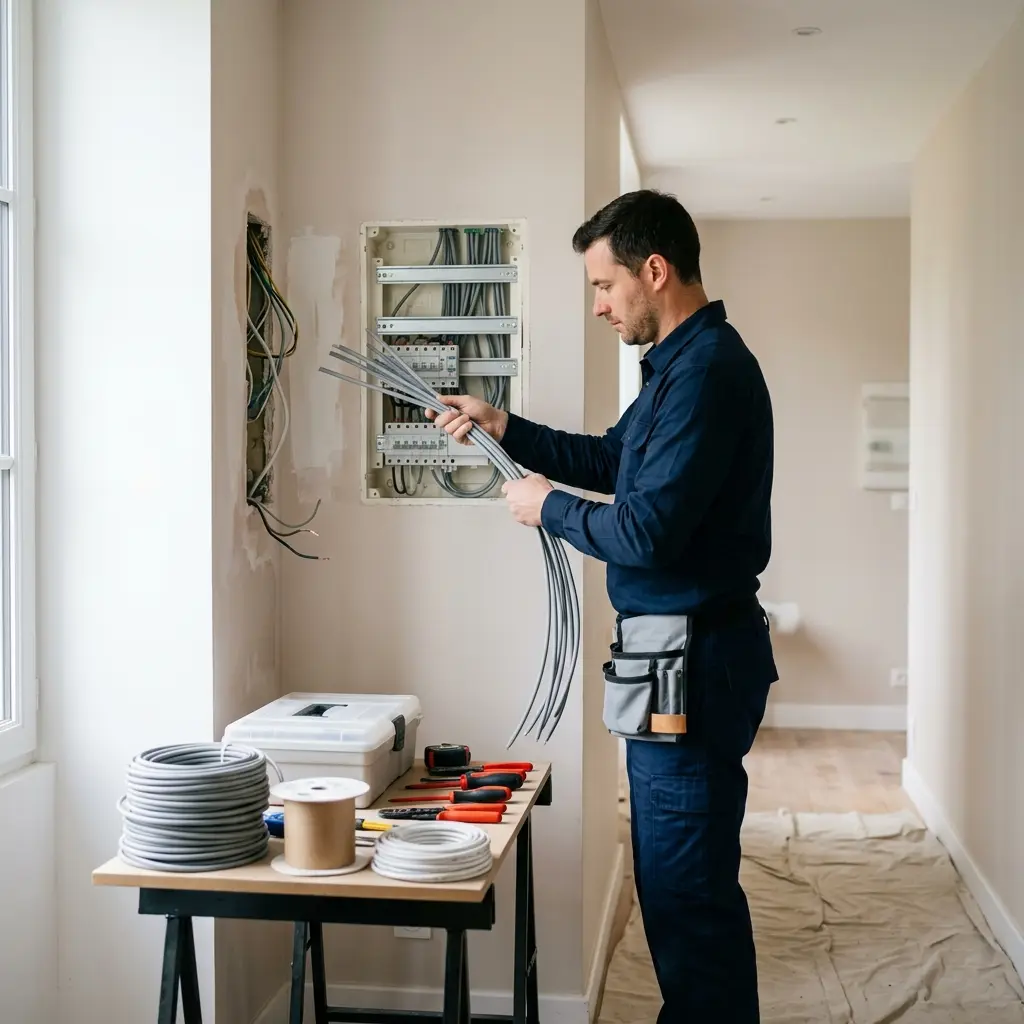 Une installation électrique fiable pour votre sérénité
