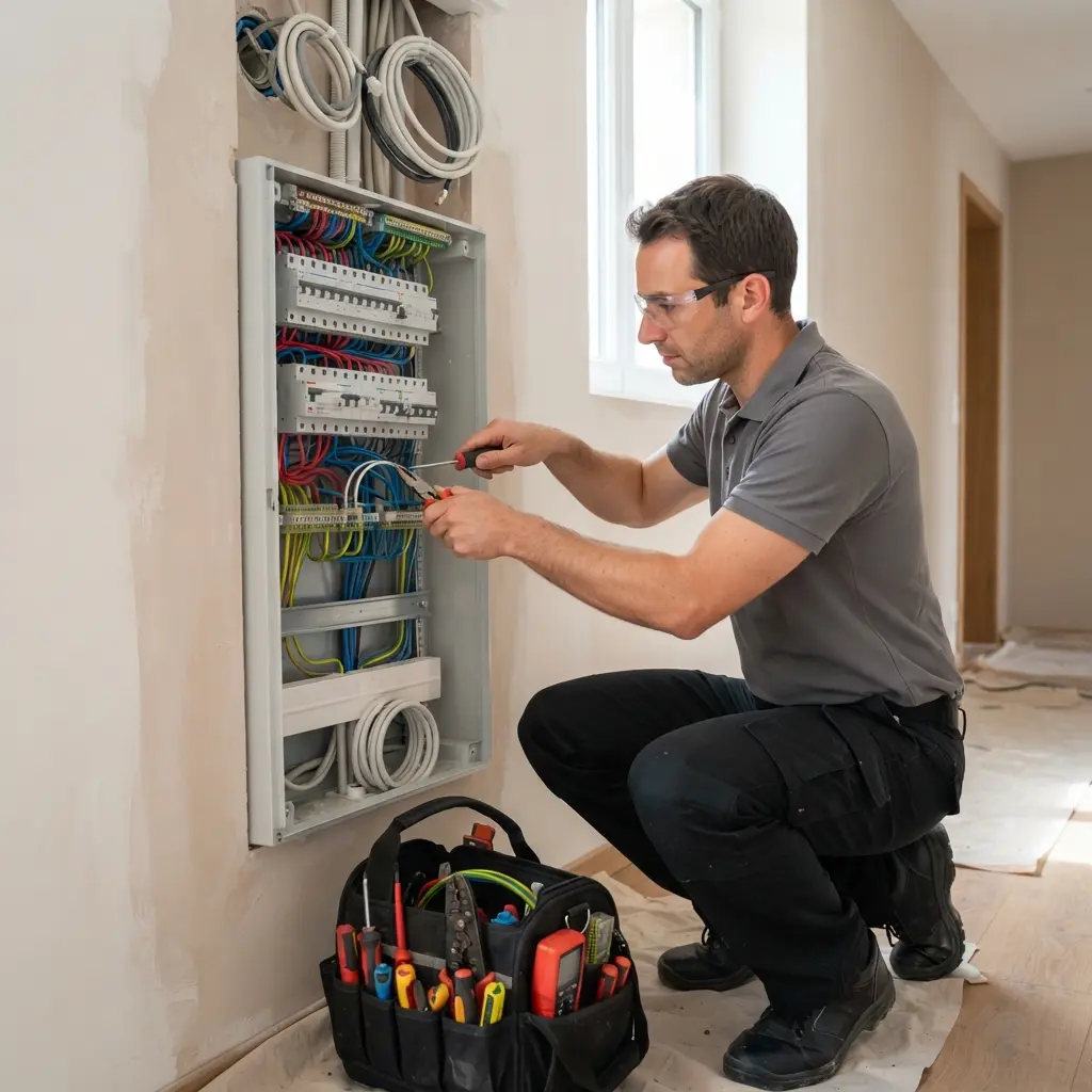 Comment se déroule la rénovation électrique au Plessis-Belleville ?