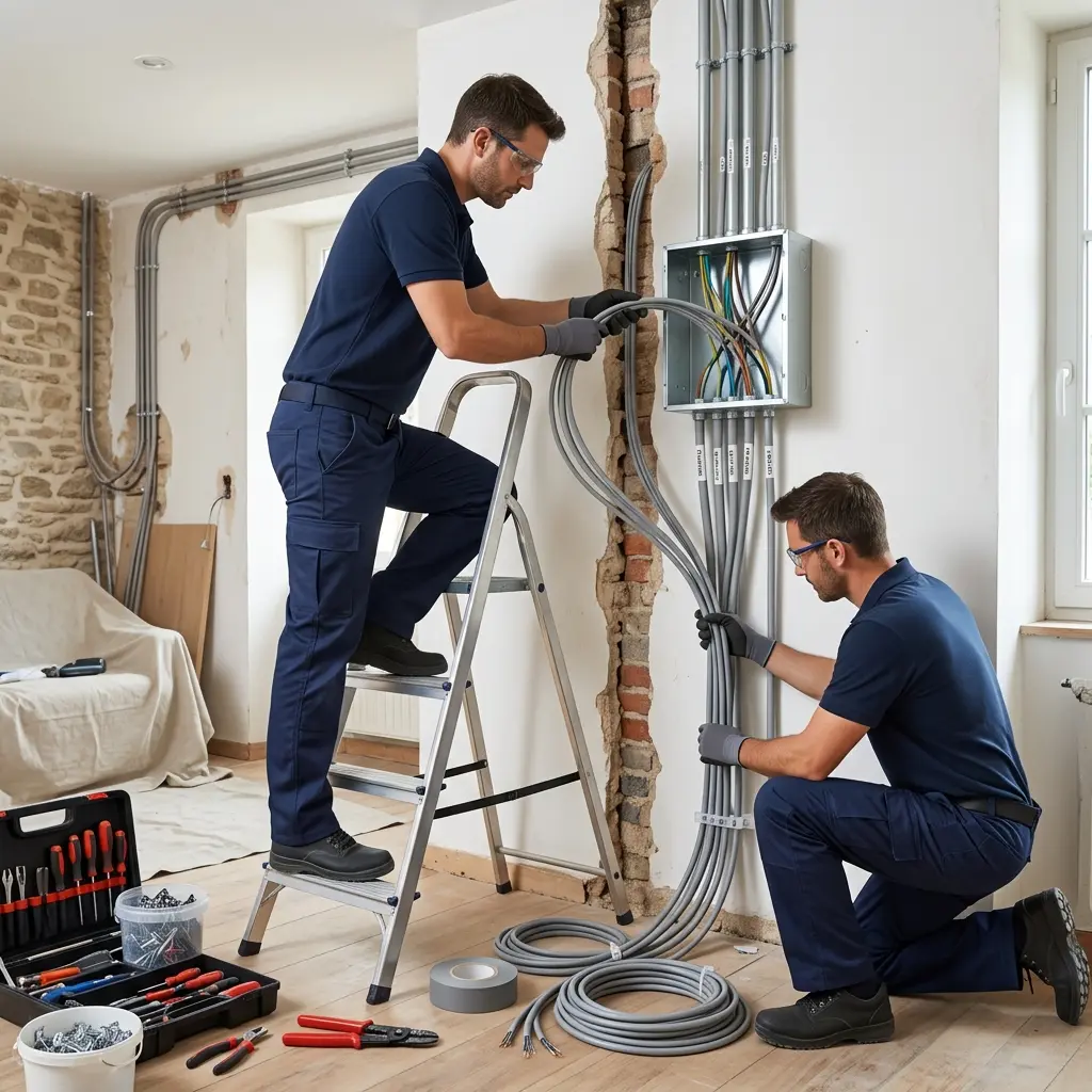 Notre méthode de rénovation électrique à Villers‑sous‑Saint‑Leu