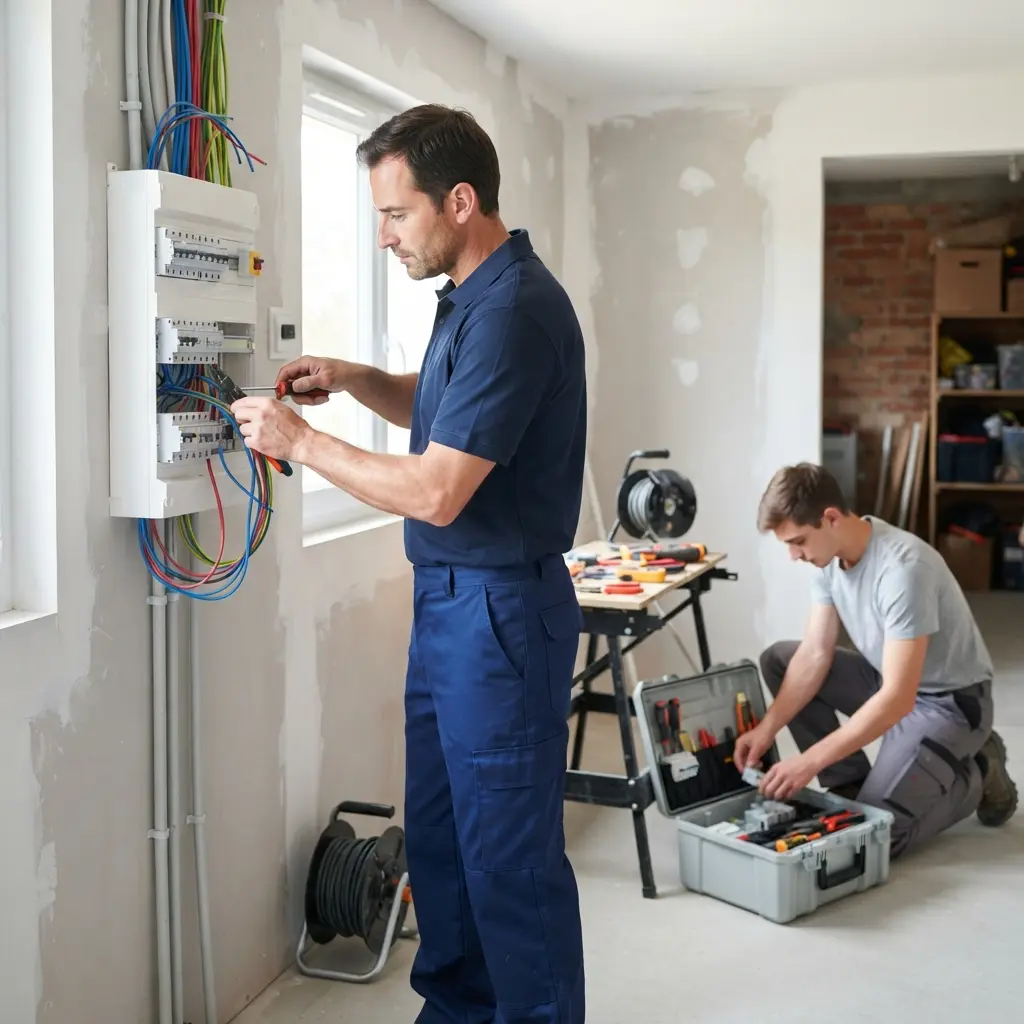 Comment se déroule la rénovation électrique à Trosly-Breuil ?