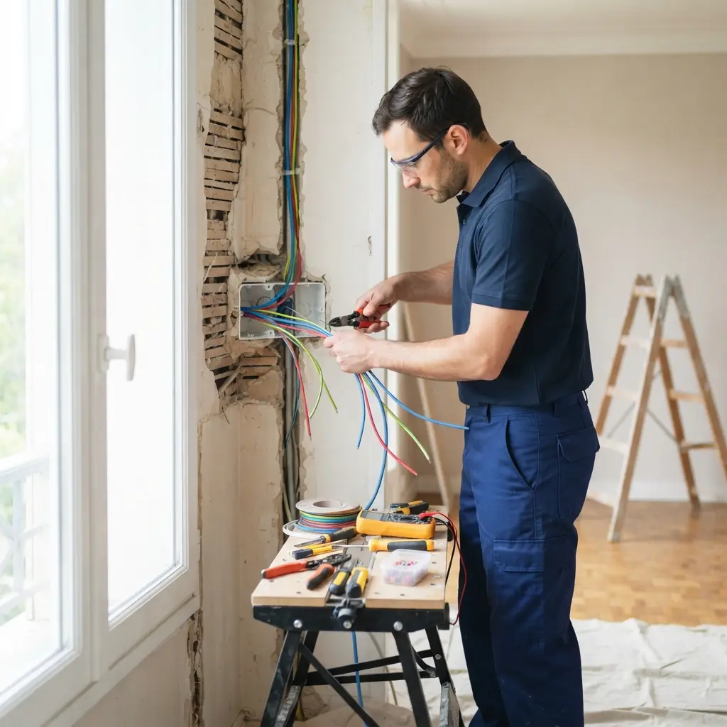 Notre méthode pour la rénovation électrique à Crèvecœur-le-Grand