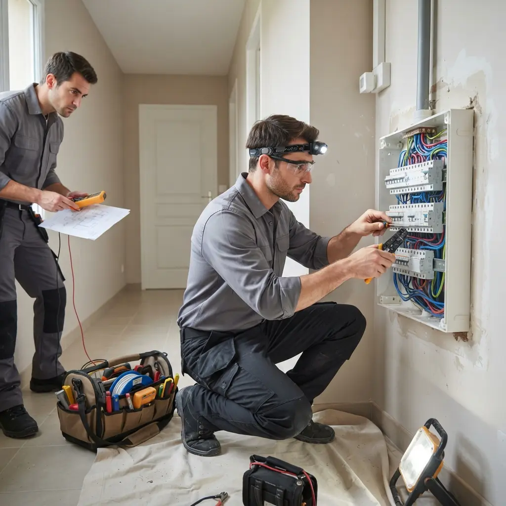 Rénovation électrique Auneuil (60390)