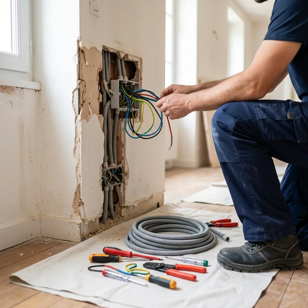Notre méthode de rénovation électrique à Verberie