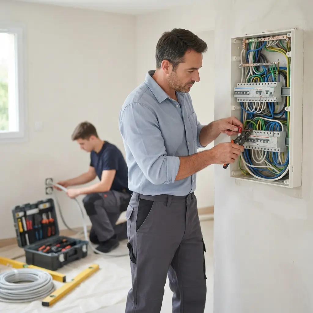 Comment se déroule la rénovation électrique à Précy-sur-Oise ?