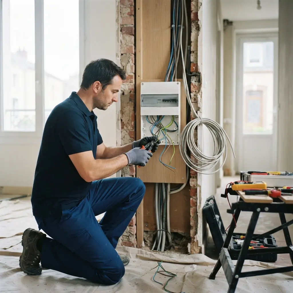 Notre approche technique en rénovation électrique à Bresles