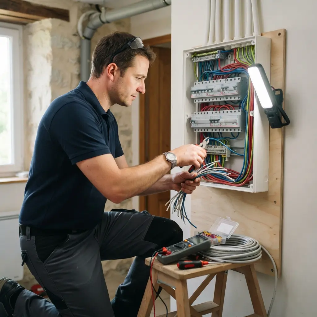 Précautions lors de vos travaux électriques