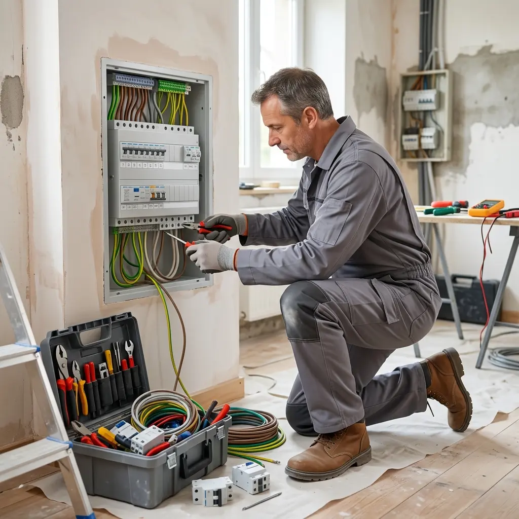 Sûreté et tranquillité : conclure votre rénovation électrique à Clermont