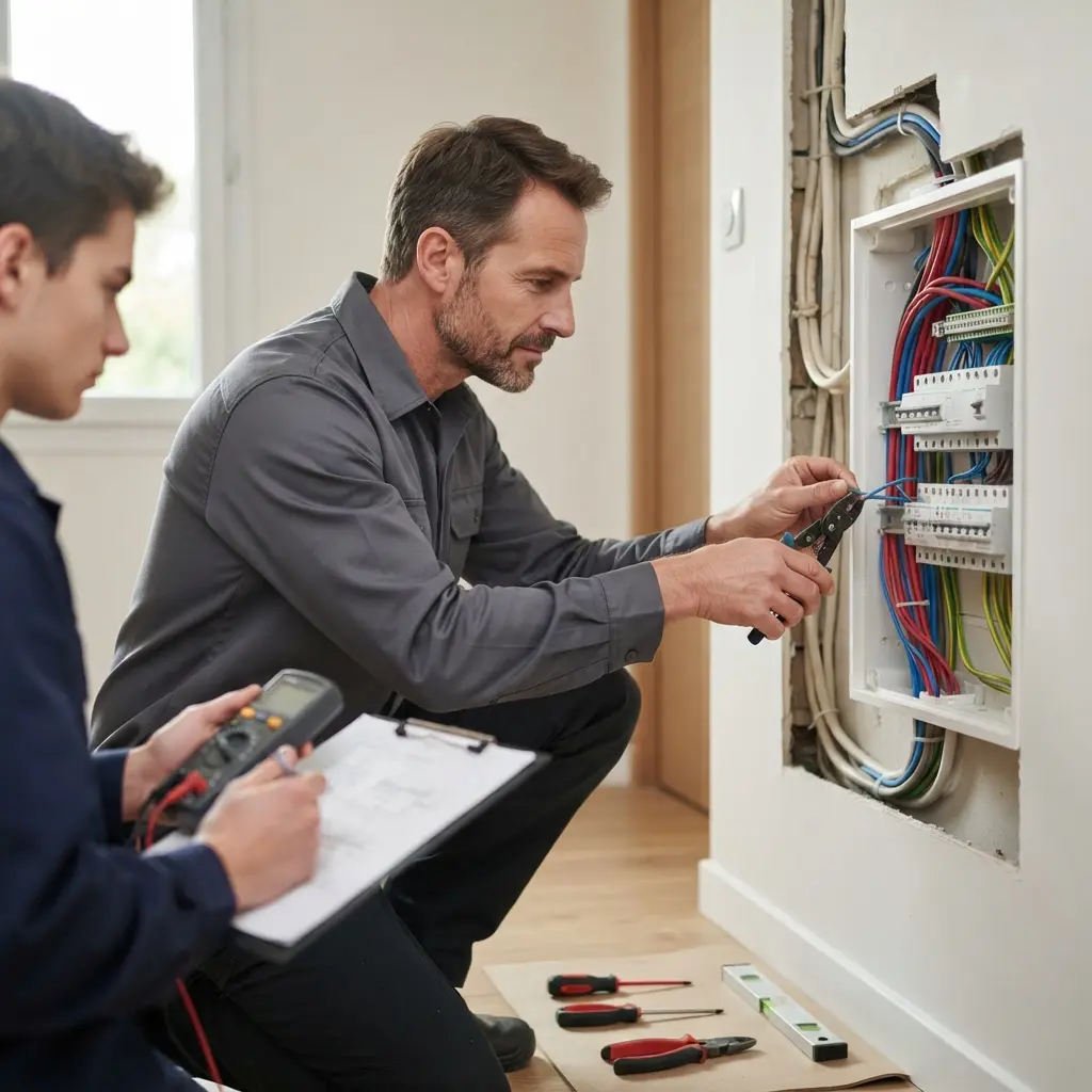 Une installation électrique fiable pour votre sérénité