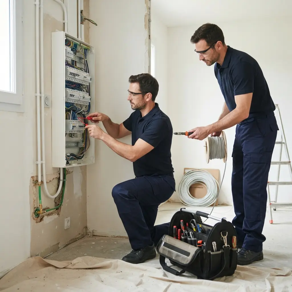 Rénovation électrique Cires-lès-Mello (60660)