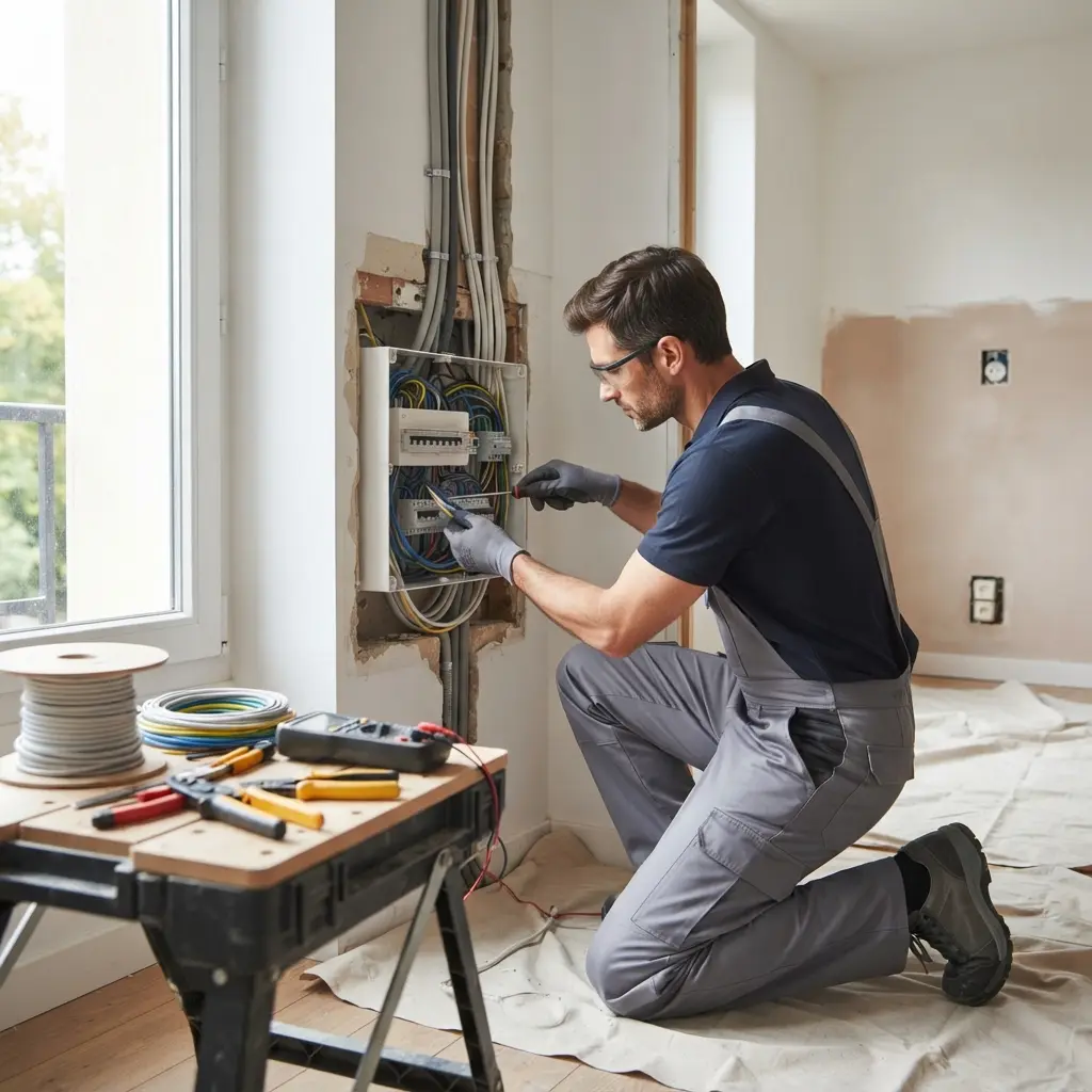 Rénovation électrique Saint-Maximin (60740)