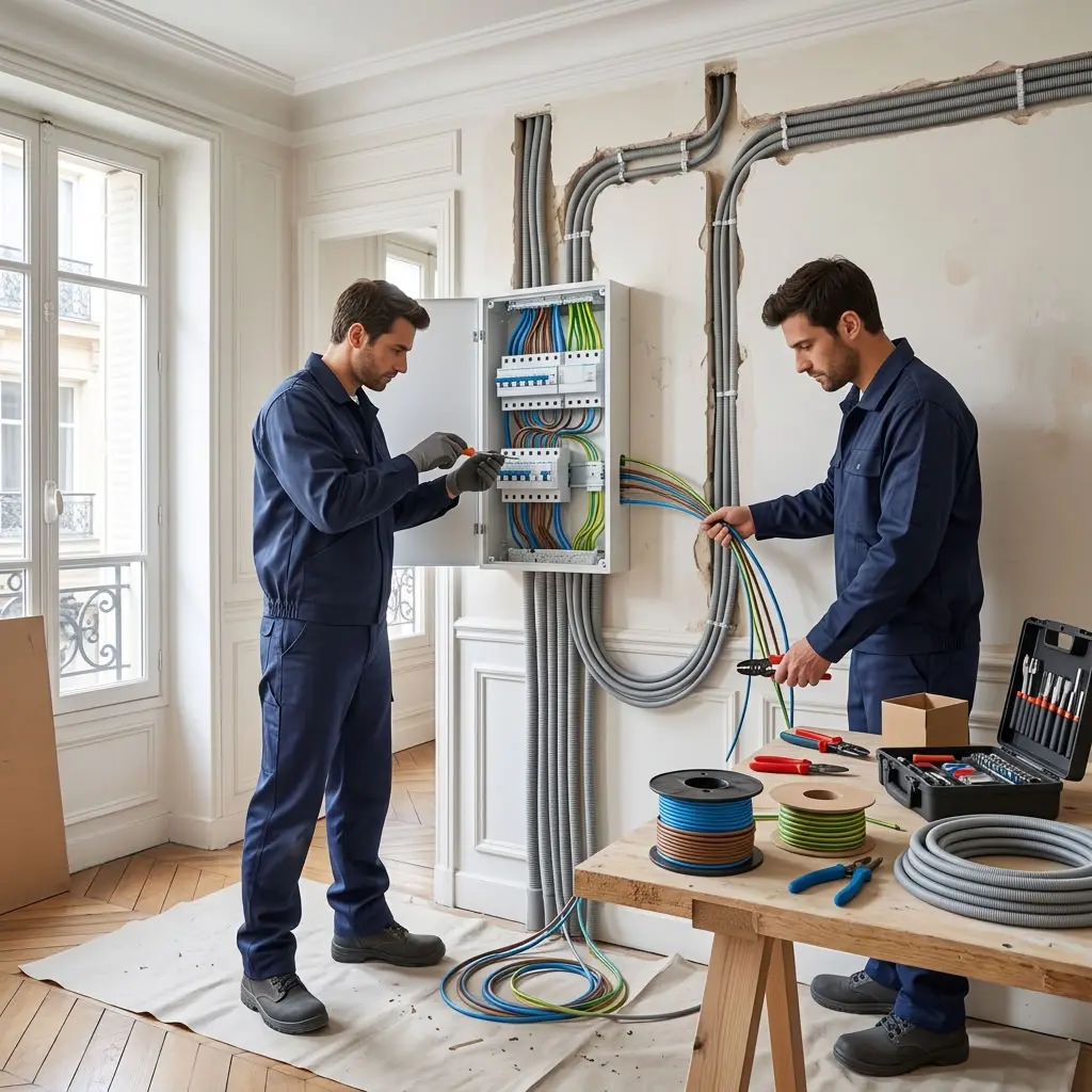 Notre méthode d’intervention à Paris pour une rénovation électrique sécurisée et conforme
