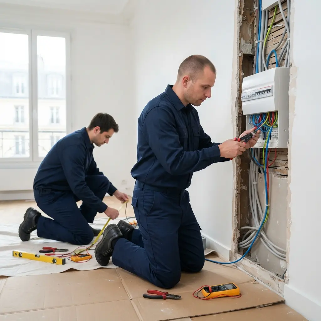 Rénovation électrique Paris 1 (75001)