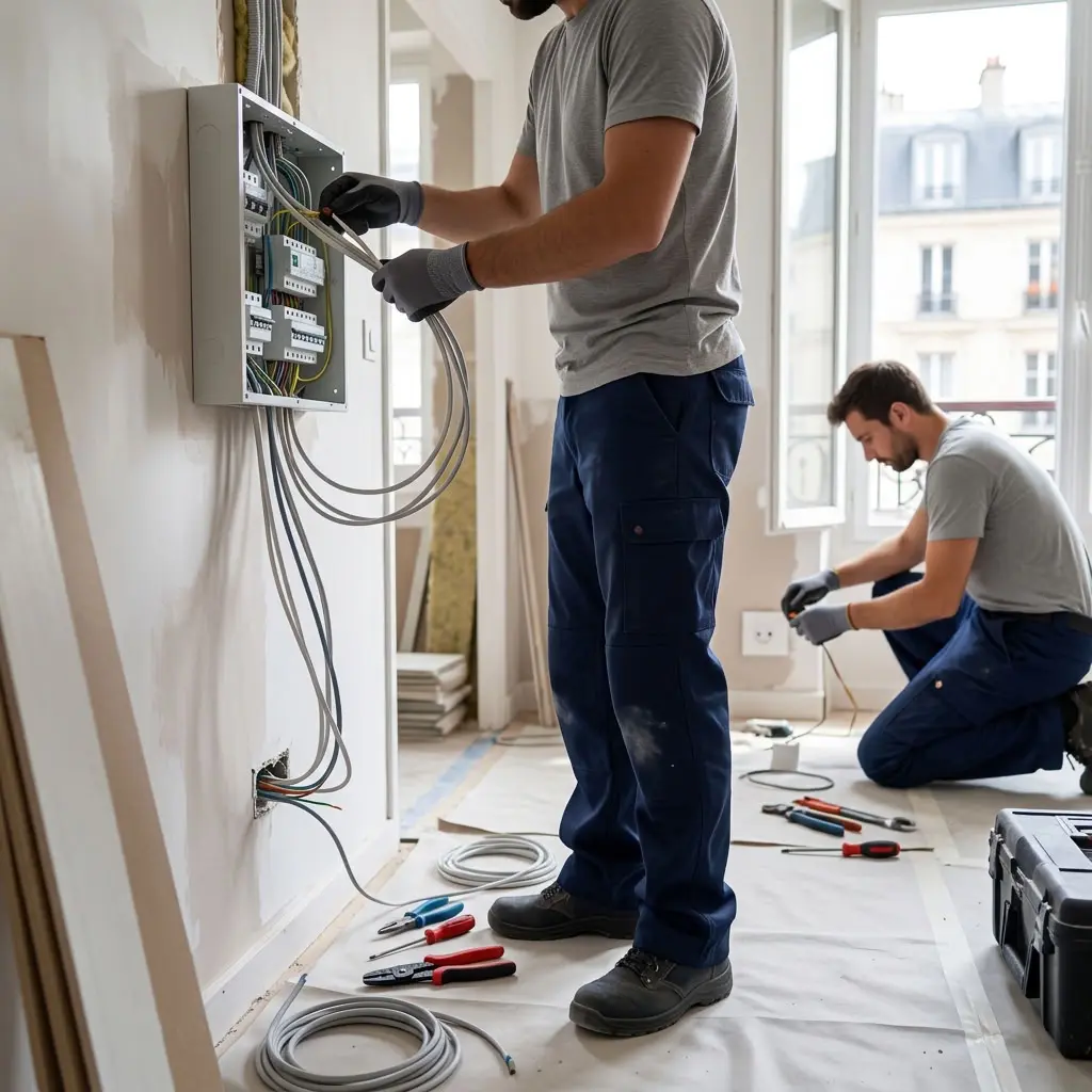 Rénovation électrique Paris 3 (75003)