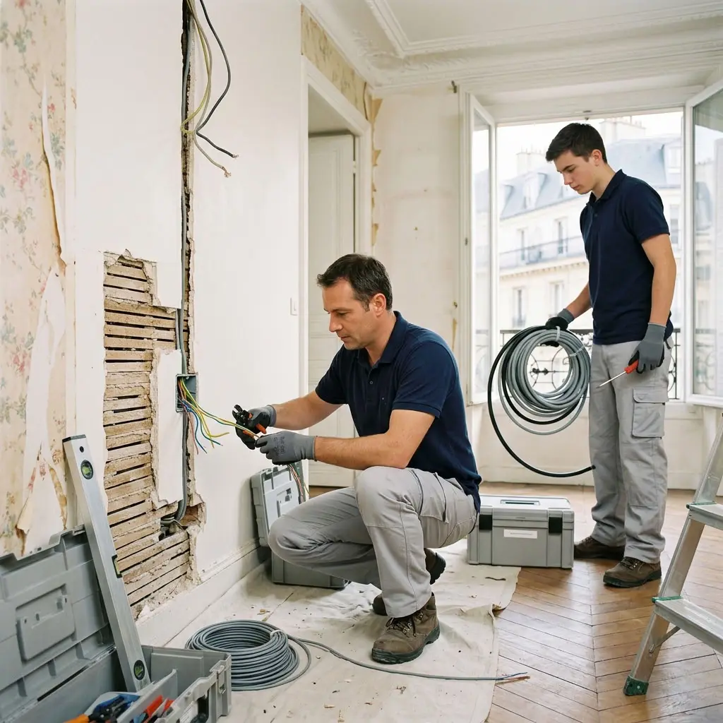 Rénovation électrique Paris 6 (75006)