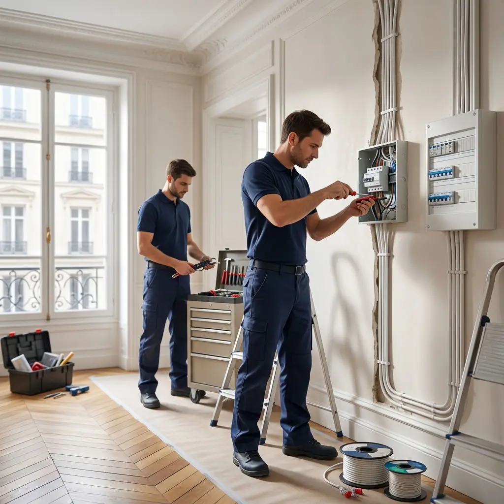 Comportements à adopter avant, pendant et après votre rénovation électrique à Paris 8e