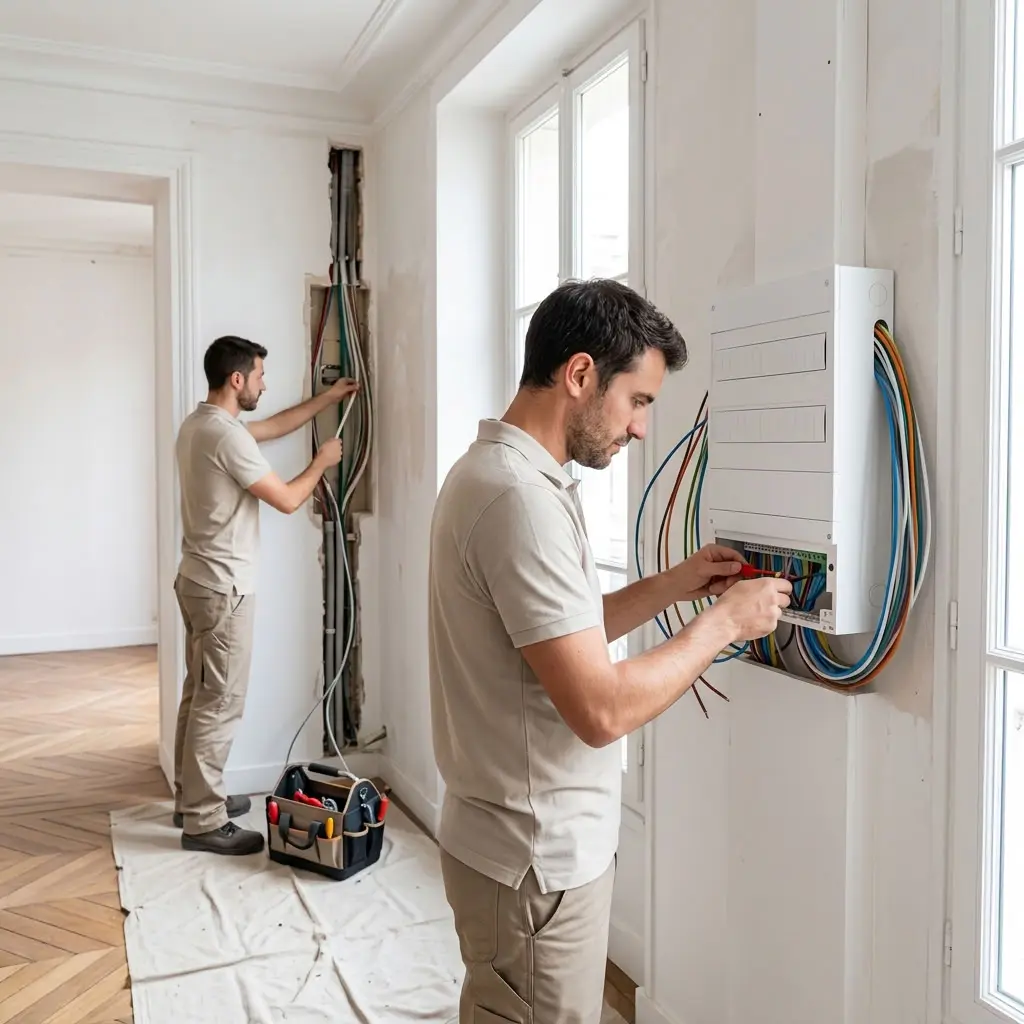 Rénovation électrique Paris 8 (75008)