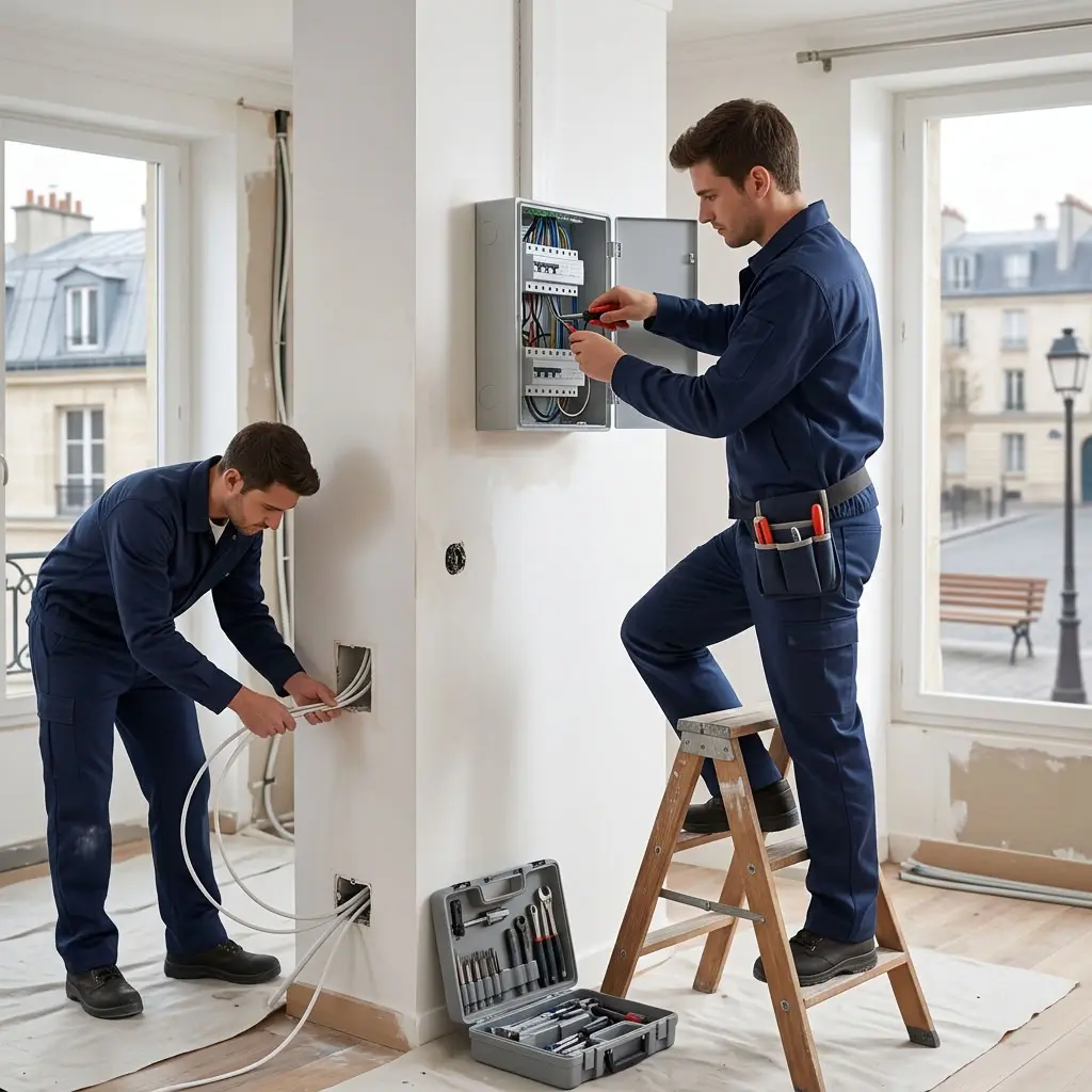 Rénovation électrique Paris 10 (75010)