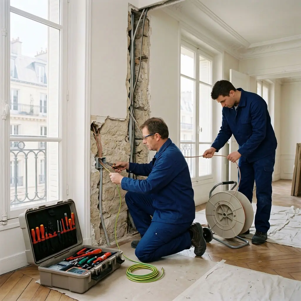 Rénovation électrique Paris 16 (75016)