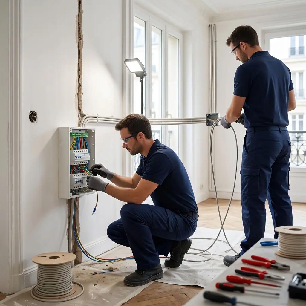 Rénovation électrique Paris 17 (75017)
