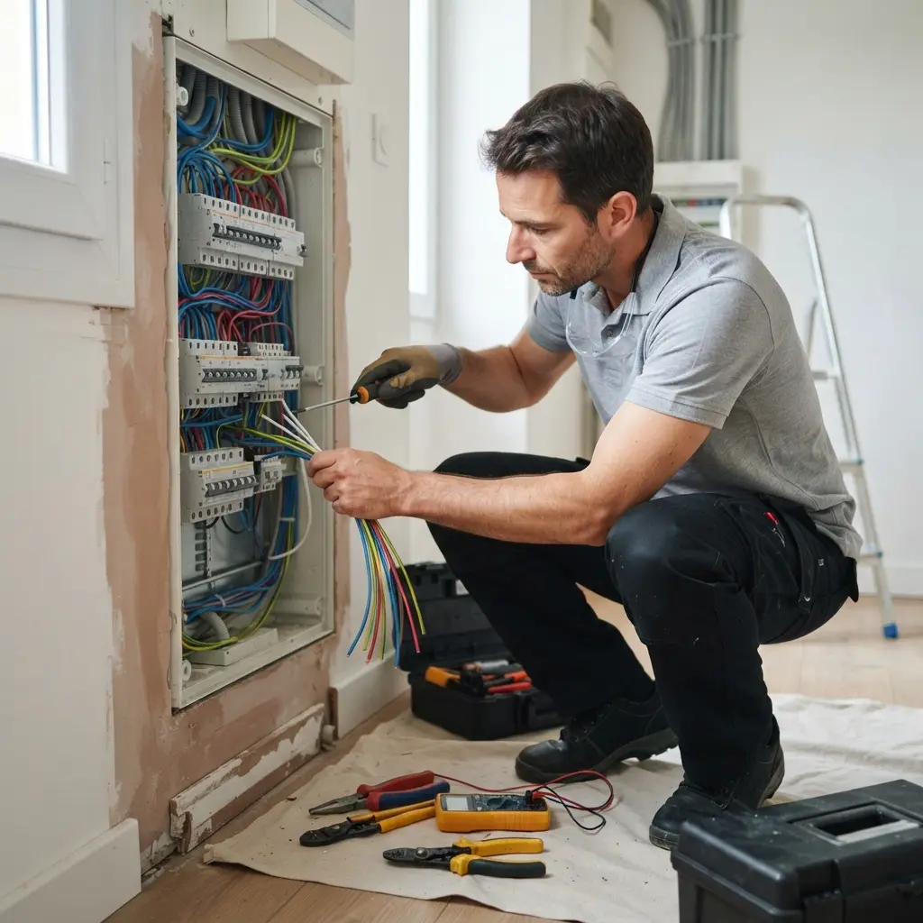 La tranquillité d’esprit commence par une rénovation électrique conforme