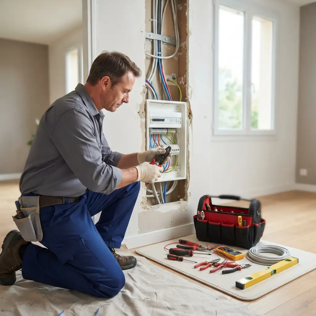 Rénovation électrique Vaux-le-Pénil (77000)