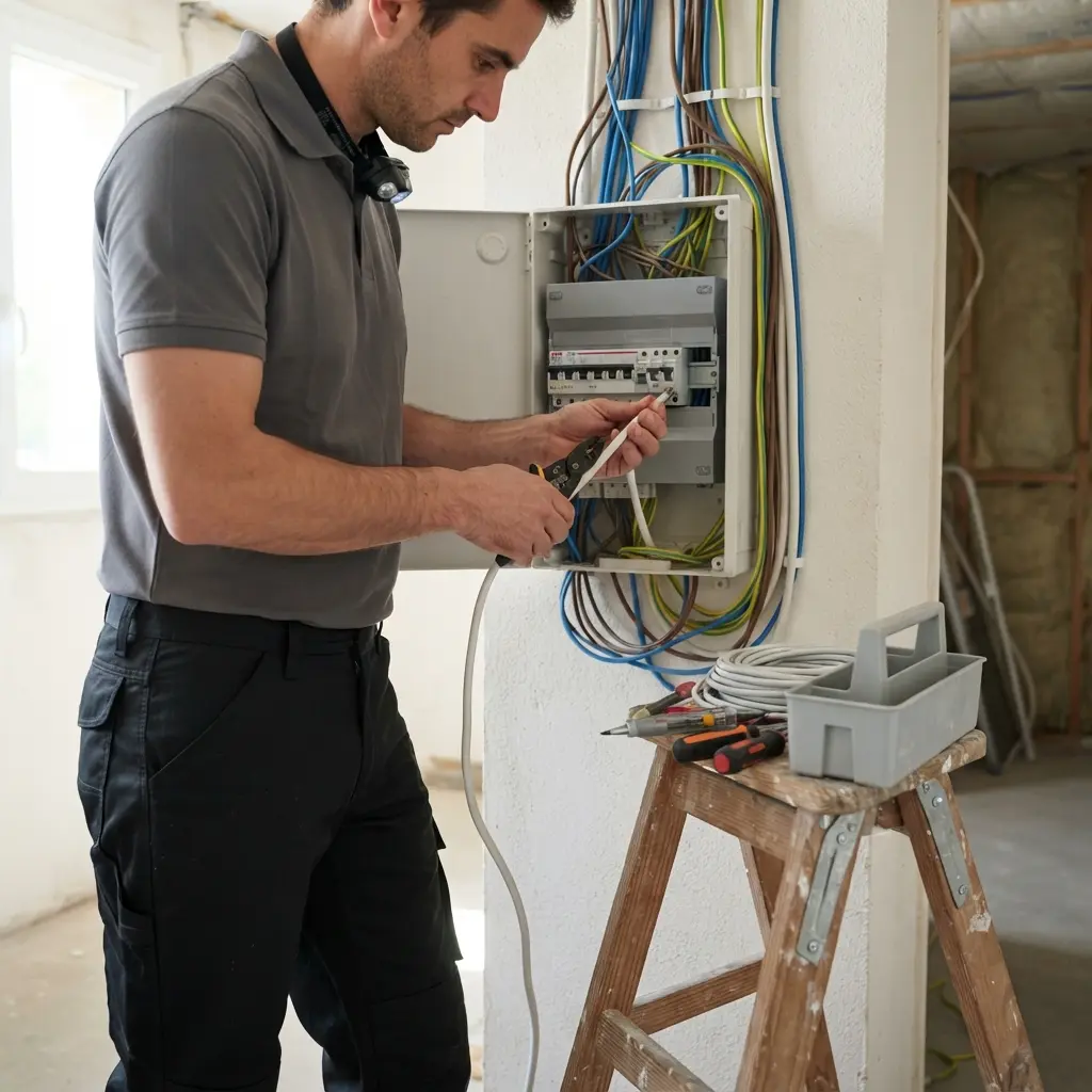 Quelles étapes suit‑on pour une rénovation électrique à Chauconin-Neufmontiers ?