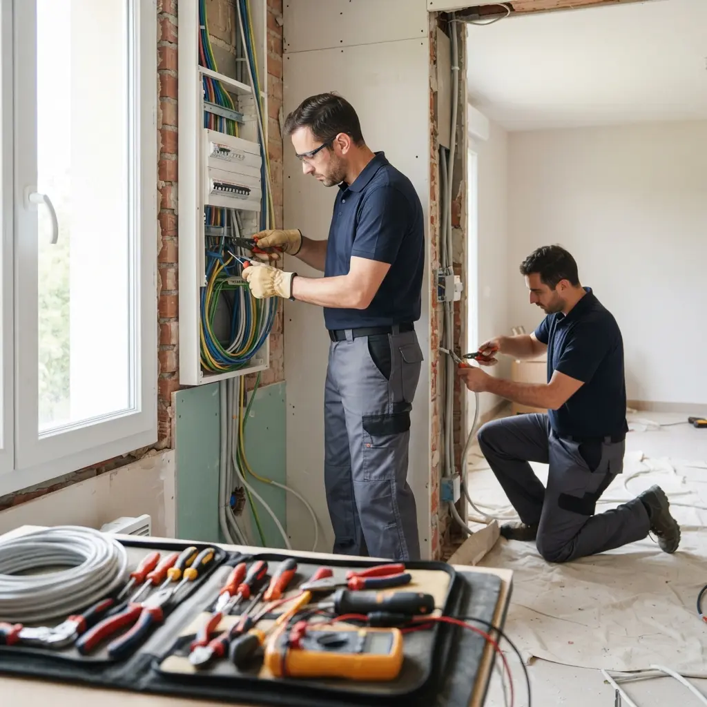 Rénovation électrique Crégy-lès-Meaux (77124)