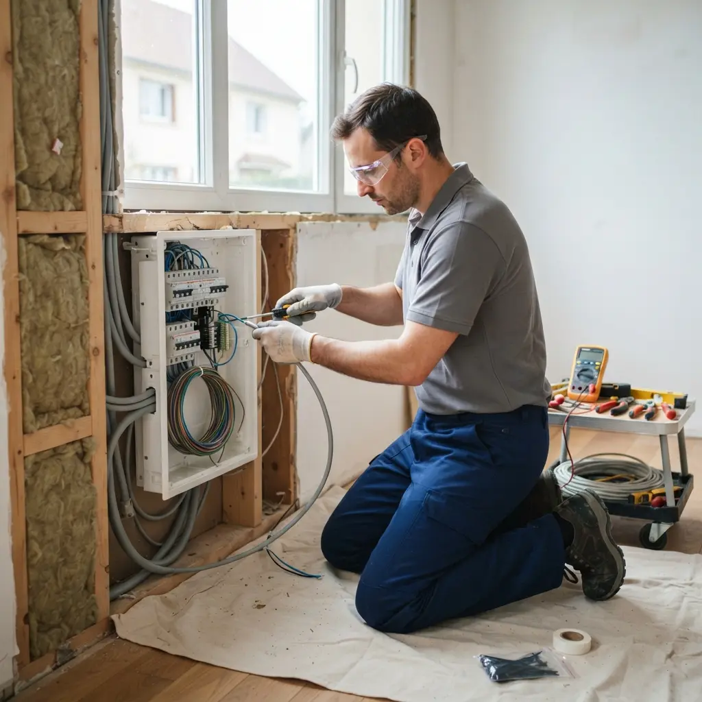 Comment se déroule votre rénovation électrique à Lieusaint ?