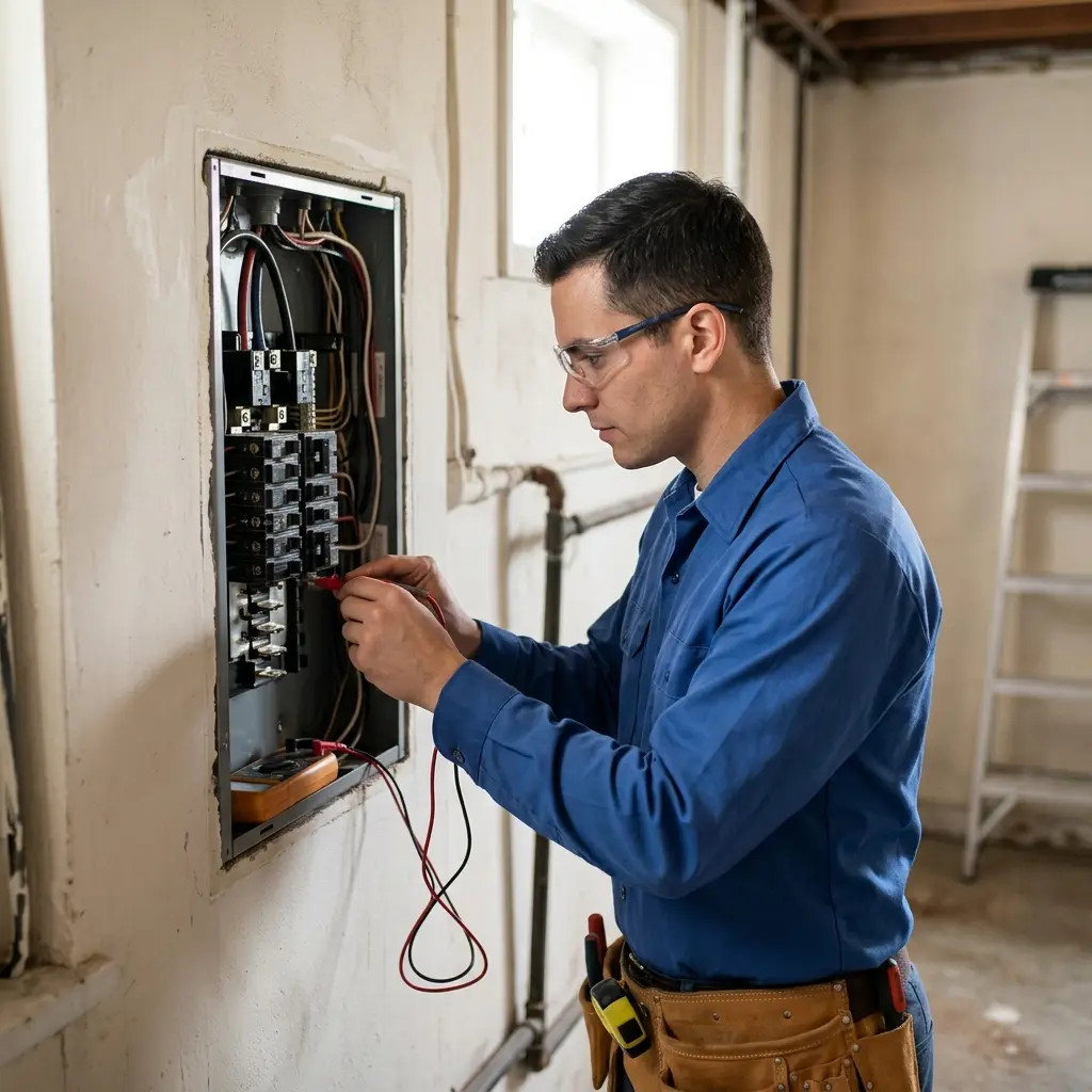 Rénovation électrique Grande-Paroisse (77130)