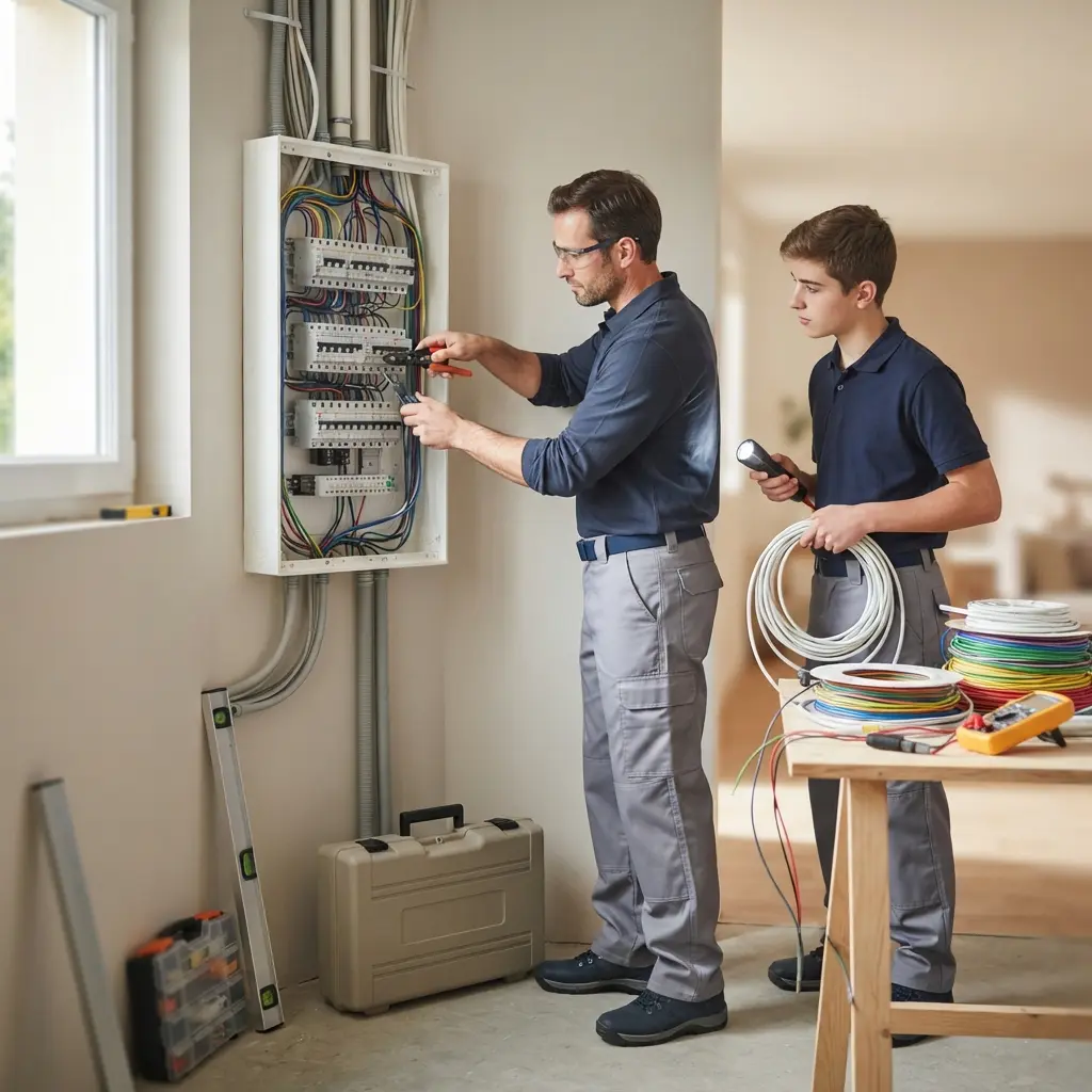 Comment se déroule la rénovation électrique à Varennes-sur-Seine ?