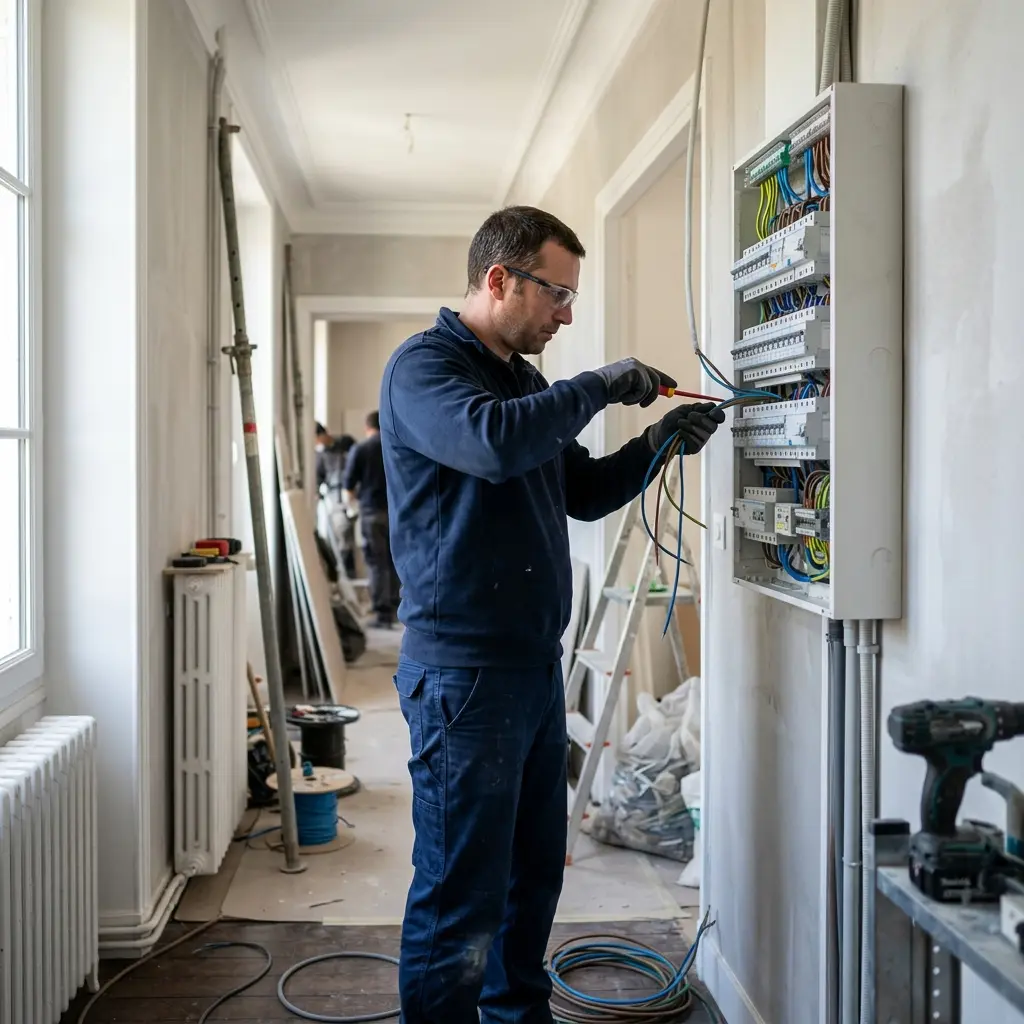 Comment se déroule votre rénovation électrique à Nemours ?