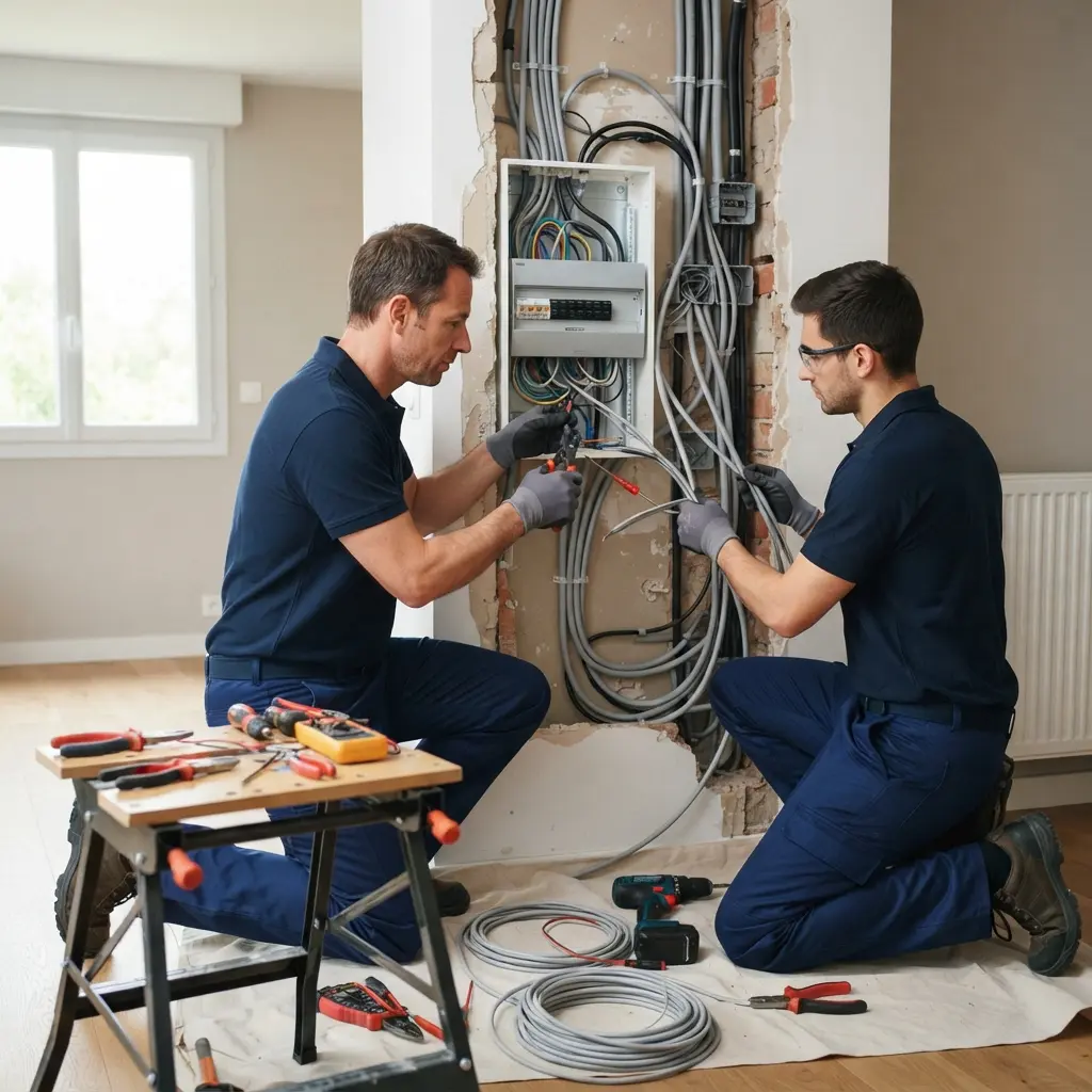 Rénovation électrique Saint-Pierre-lès-Nemours (77140)