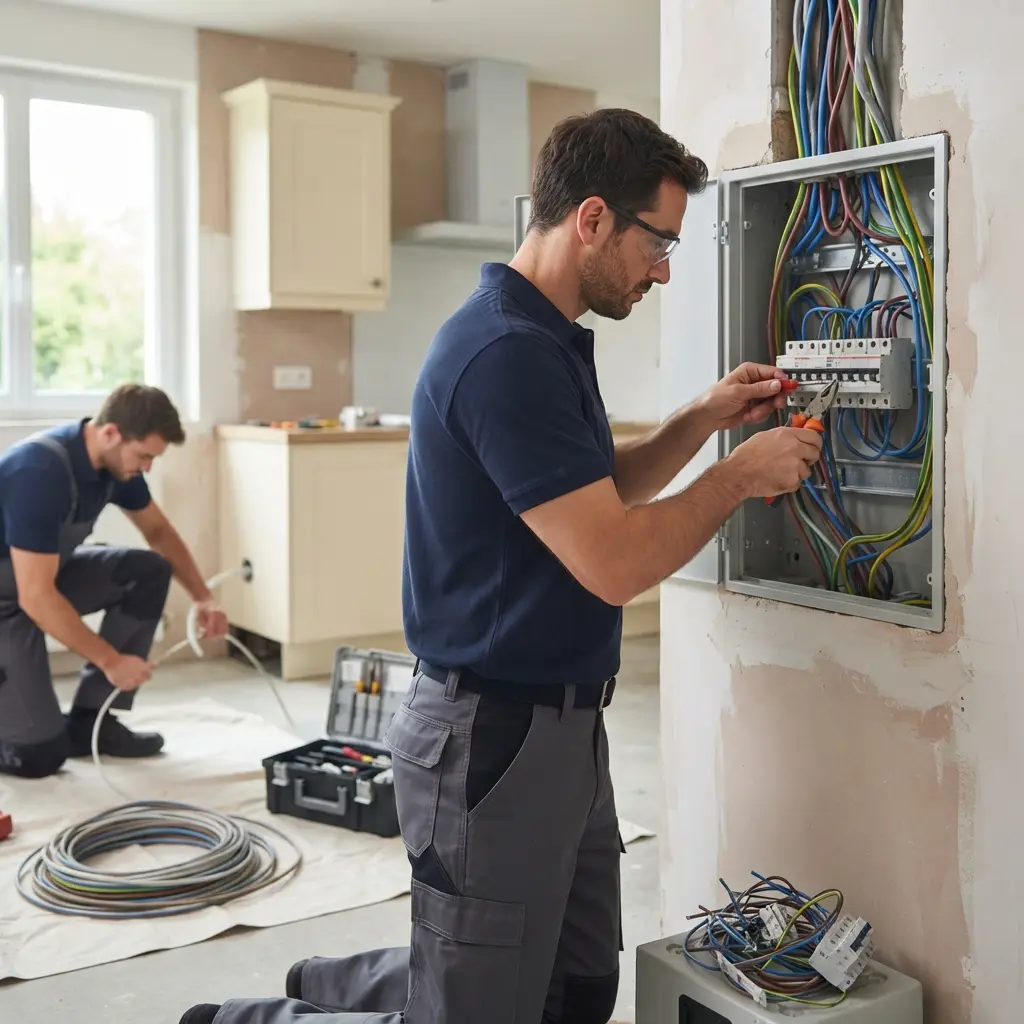 Comment se déroule la rénovation électrique à Grisy-Suisnes ?
