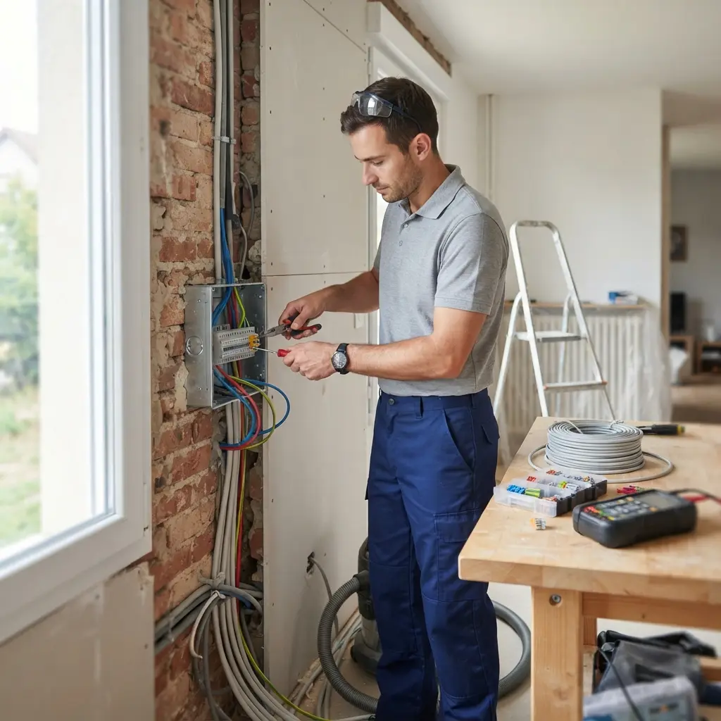 Rénovation électrique Grisy-Suisnes (77166)