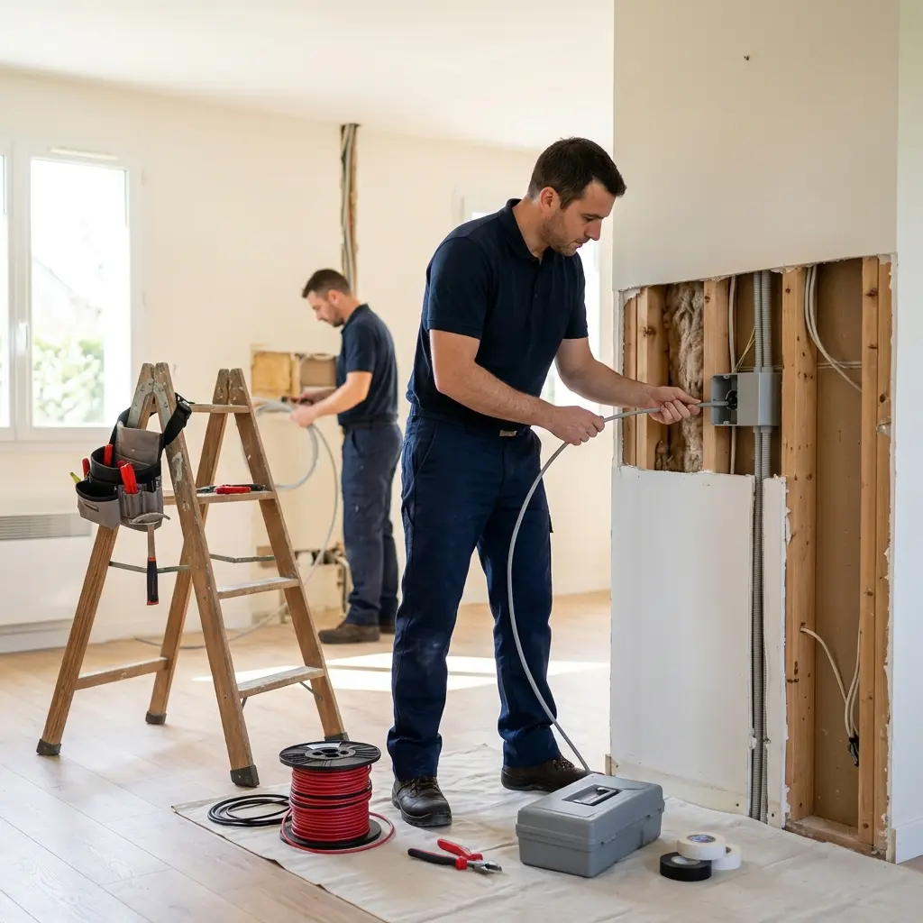 Rénovation électrique et sécurité à Boissy-le-Châtel