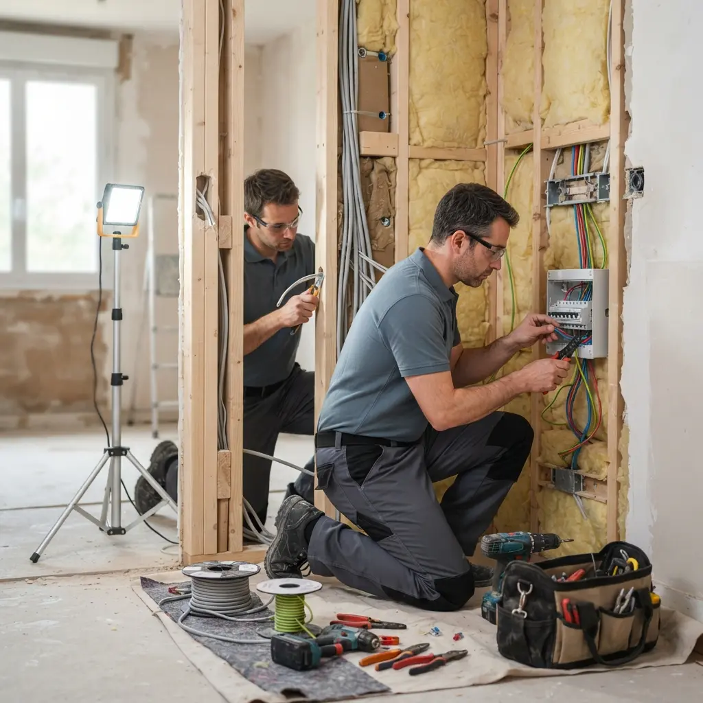 Avec notre équipe, votre rénovation électrique à Oissery devient simple