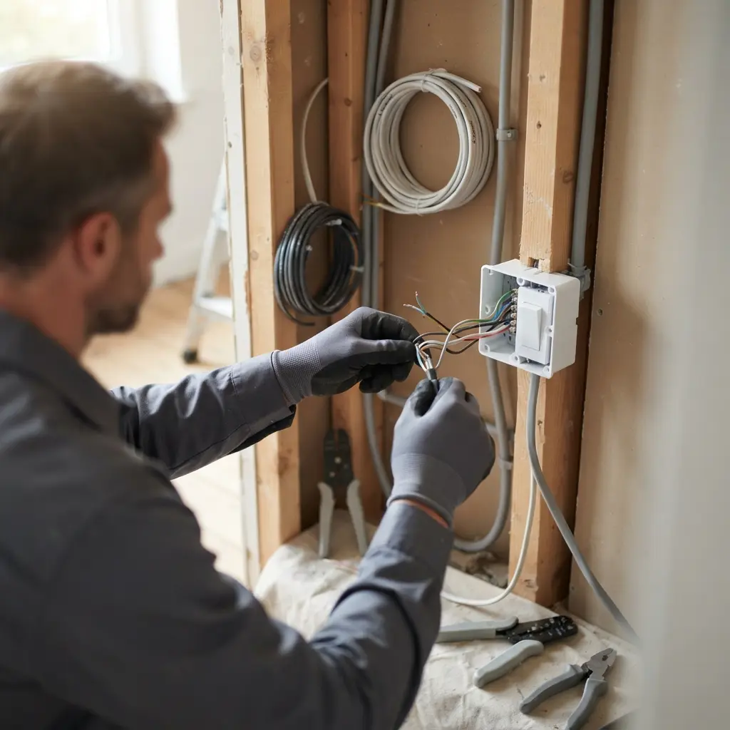 Notre approche lors d’une rénovation électrique à Émerainville