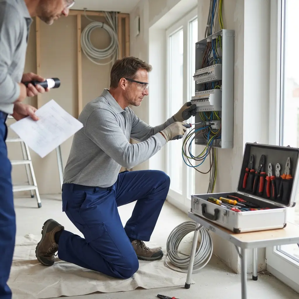 Comment se déroule votre intervention de rénovation électrique à Émerainville ?