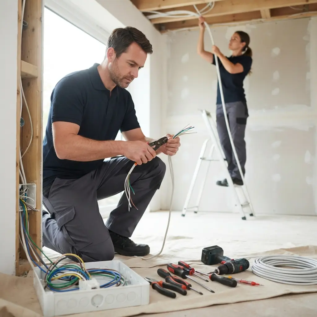 Un accompagnement professionnel pour vos travaux d'électricité