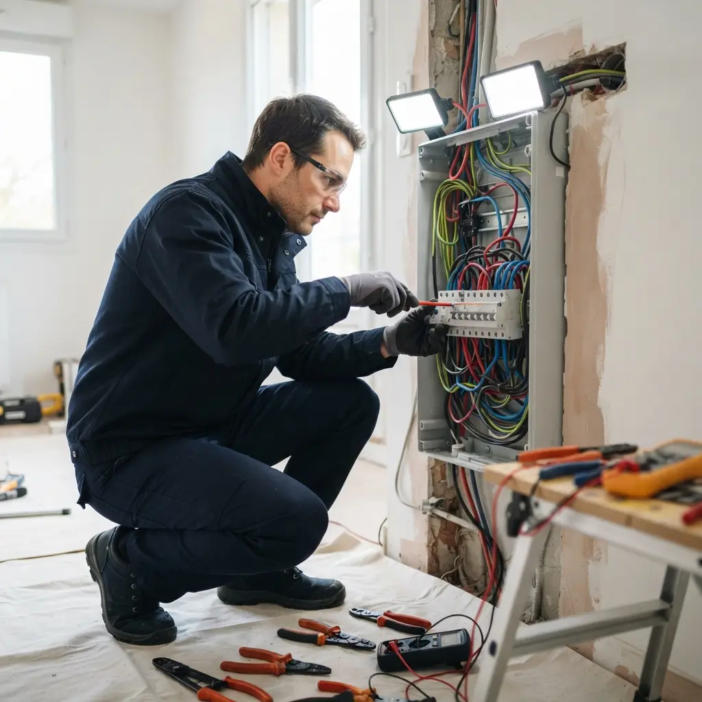 Rénovation électrique Saint-Mard (77230)