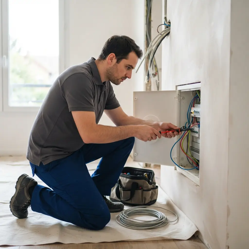 Comment se déroule la rénovation électrique au Mée-sur-Seine ?