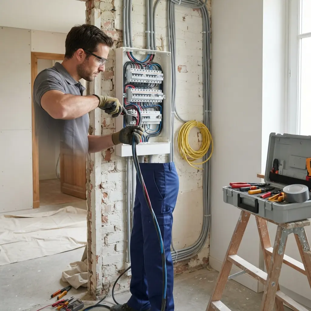 Rénovation électrique Chaumes-en-Brie (77390)