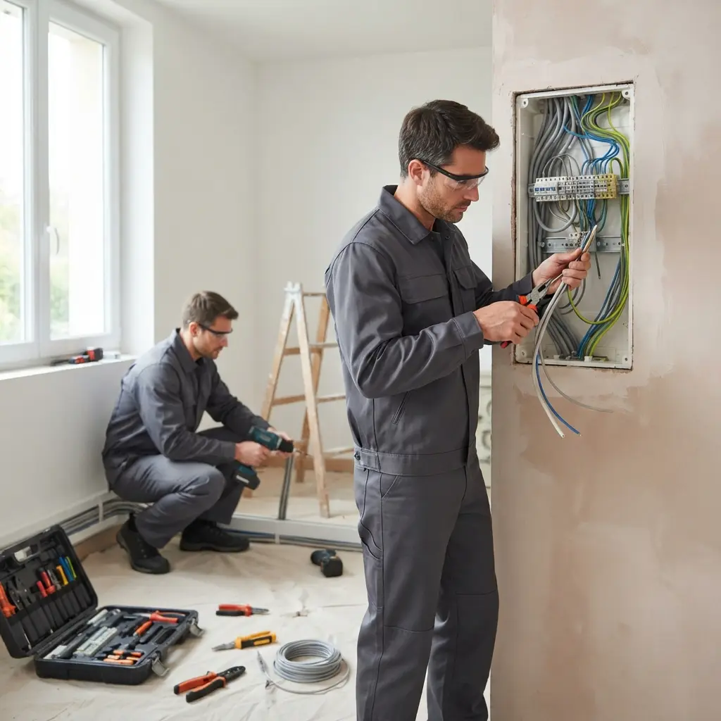 Quel est le déroulement de la rénovation électrique à Guignes ?