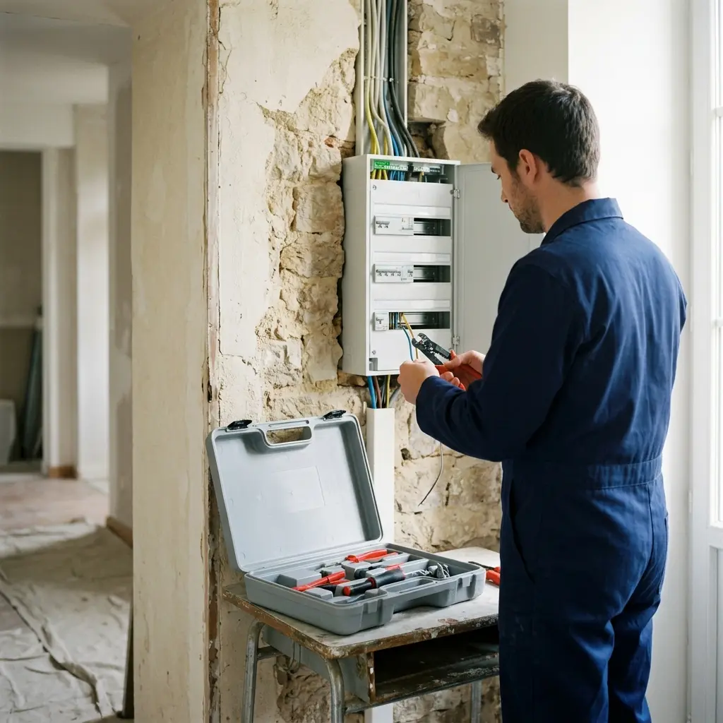 Comment la rénovation électrique se déroule à Thorigny-sur-Marne ?