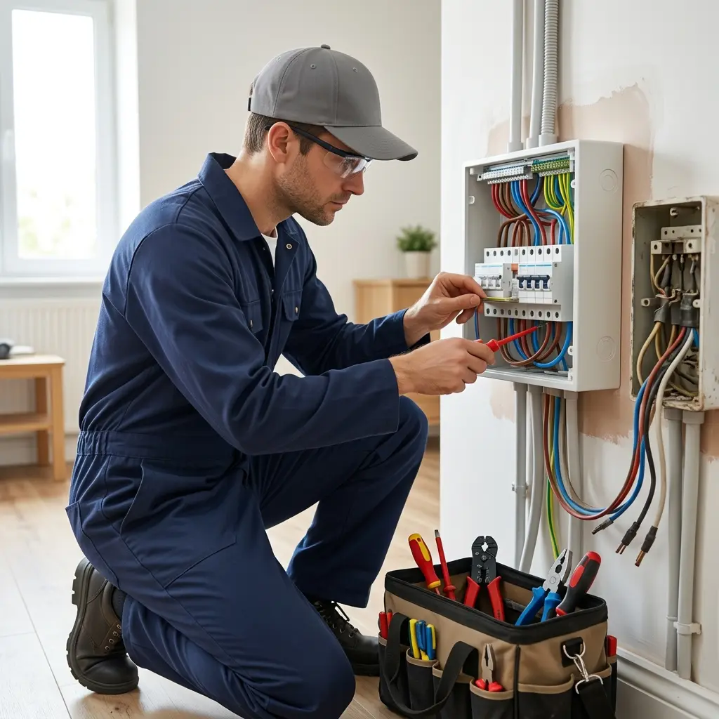 Comment se déroule l’intervention de rénovation électrique à Claye‑Souilly ?